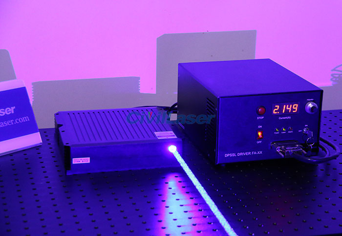 blue semiconductor laser